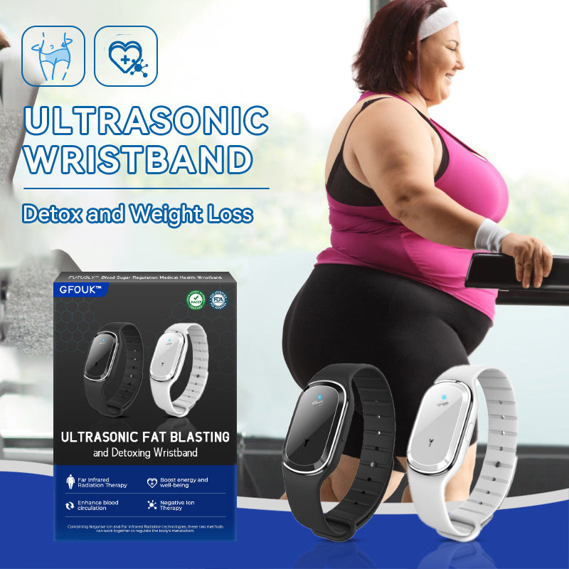 🌱🧑‍⚕️GFOUK™ Ultrasonic Fat Blasting and Detoxing Wristband(🔥LAST DAY 70% OFF)